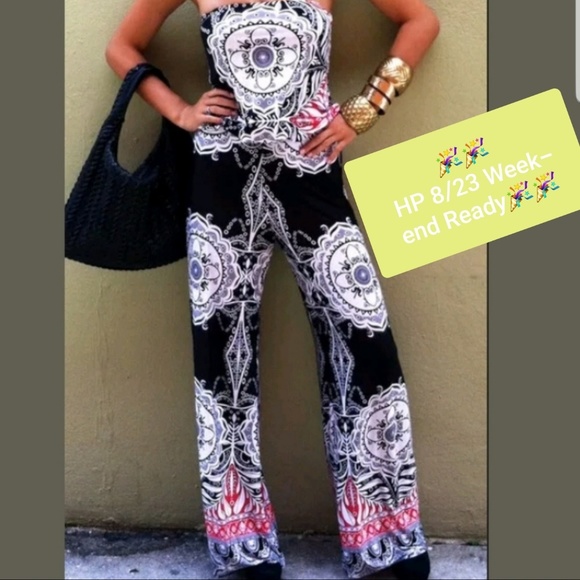 Pants - Boho Romper Inseam 30”